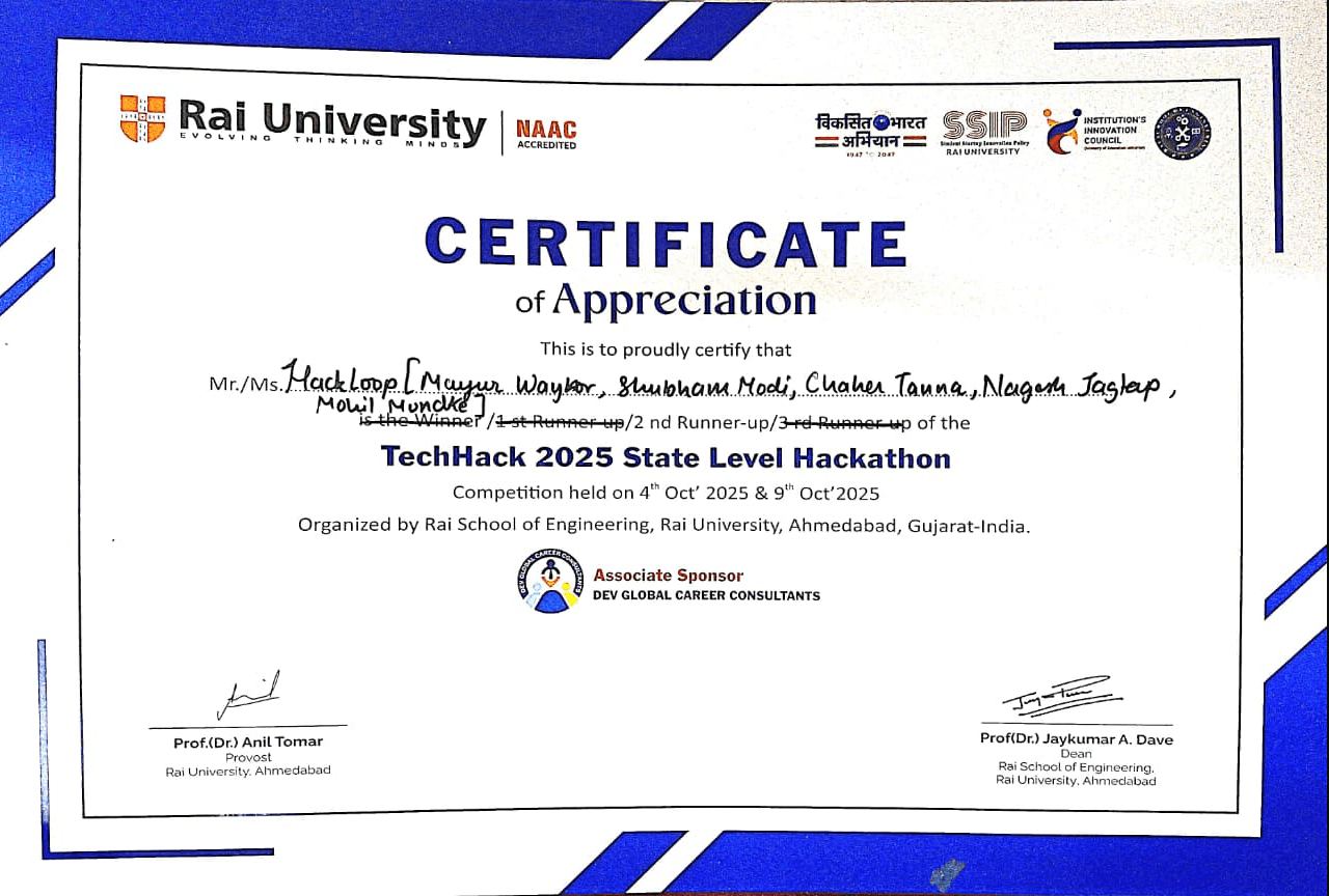 TechHack X Rai University
